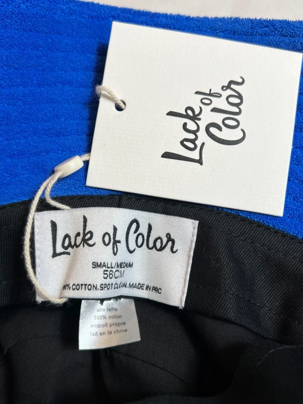 NEW - Lack of Color Wave Terry Bucket Hat